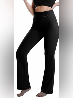 NIRLON/High Waist Bootcut Leggings/Women/SIZE: 3XL